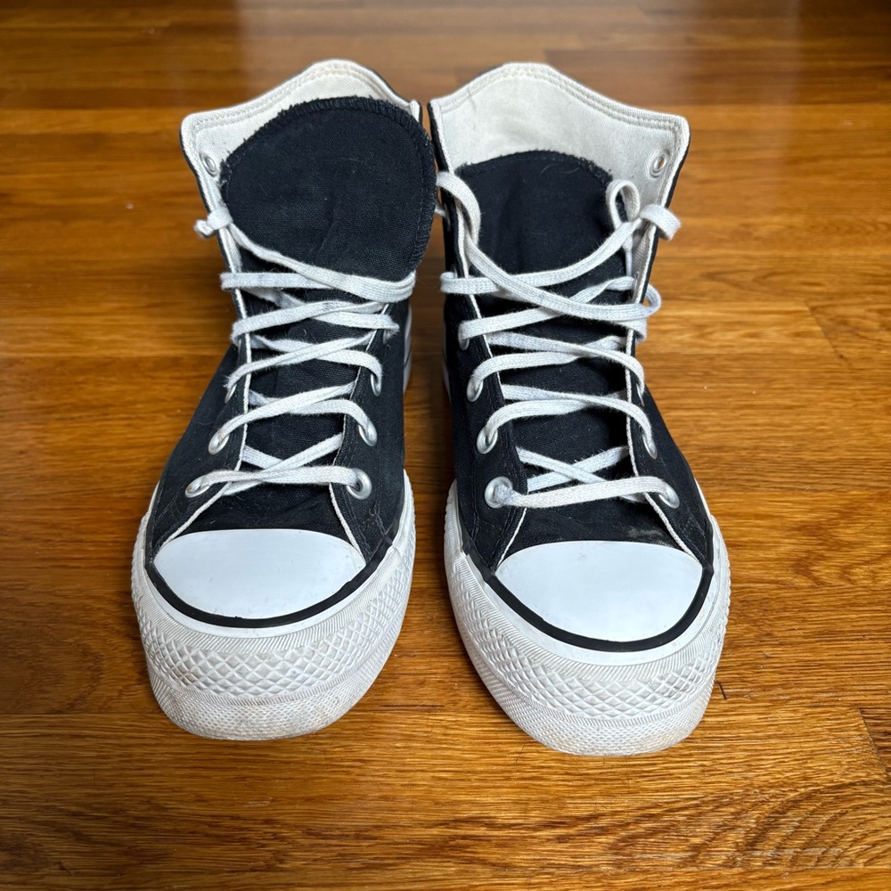 Used Converse Chuck Taylor All Star Lift Platform Canvas Size 9